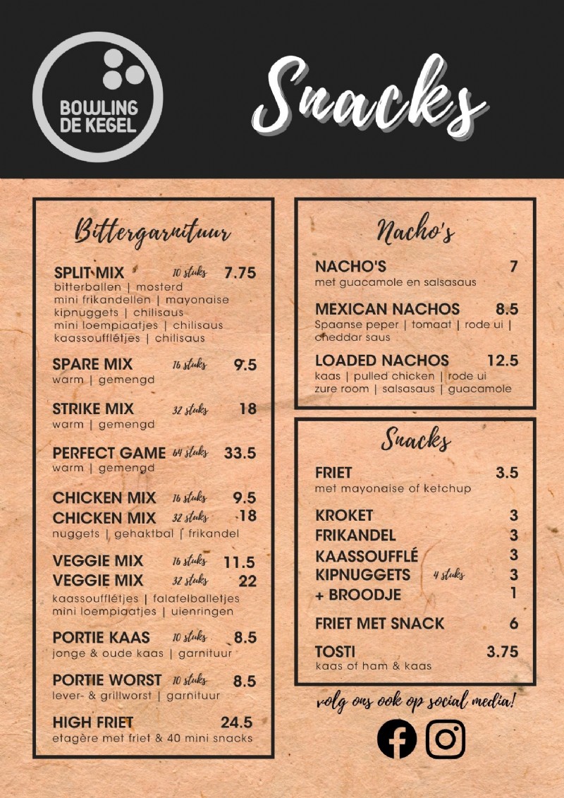 Snackkaart 2023 NL